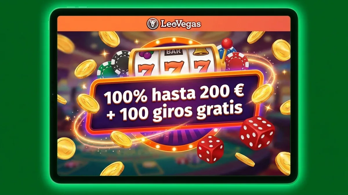LeoVegas con bono móvil